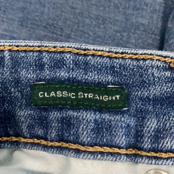 Lauren Ralph Lauren Straight Leg Stonewashed Jeans - Picture 5 of 7